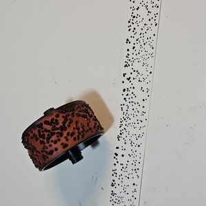 Splatter Stampin Round 1" wide wheel stamp